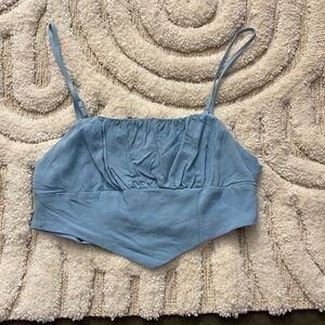 Kendall and Kylie tie back bustier top